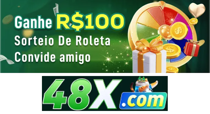 48X Ganhe R$ 100,00 Gratis